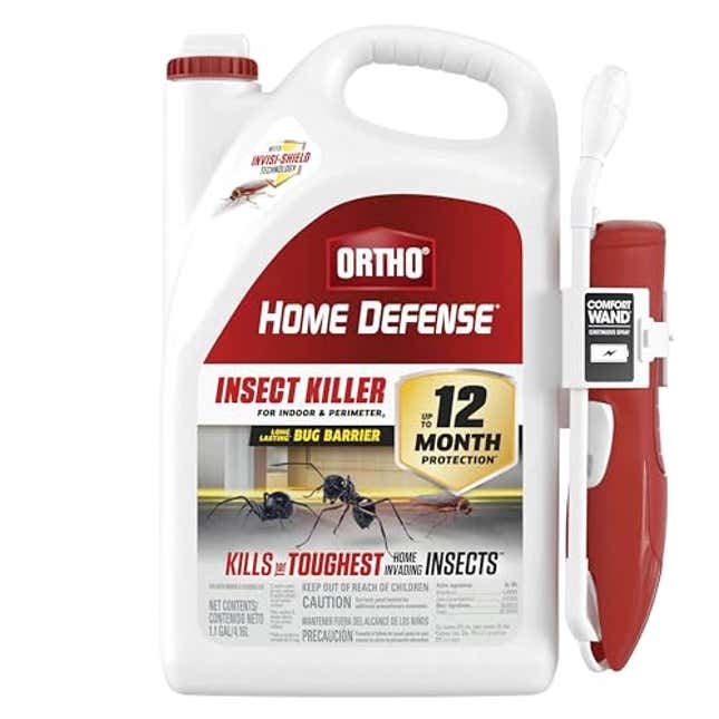 Image for article titled Ortho 0220910 Home Defense Insect Killer for Indoor &amp; Perimeter2 with Comfort Wand Bonus Size, Now 27% Off