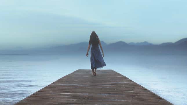 Image for article titled Study: Millennial Women Forgoing Dating Apps In Favor Of Standing On Misty Jetty, Calling Out To Sea