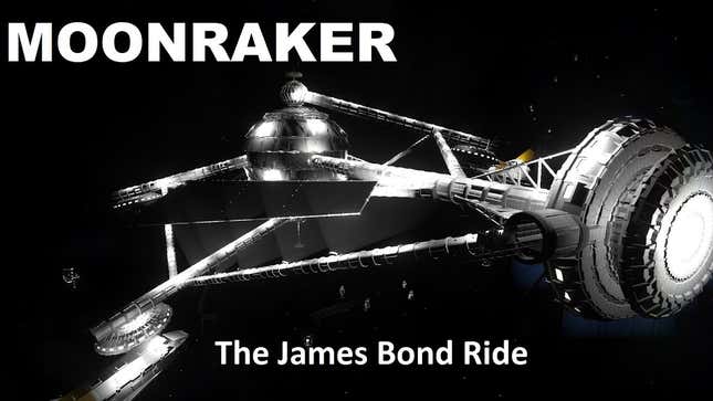 James Bond's <i>Moonraker</i>, Remade In <i>Planet Coaster</i>