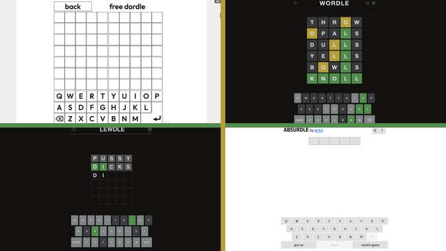 Rootl, my new daily word game. It's a bit like Wordle, but with