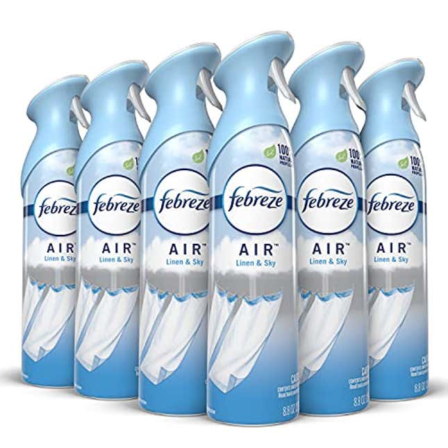 Image for article titled Febreze AIR Effects Air Freshener Linen &amp; Sky, Now 26% Off