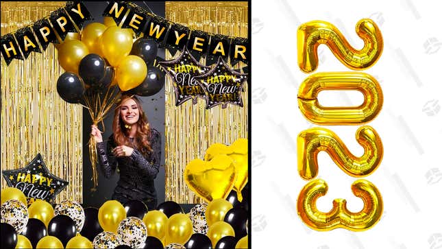 Happy New Year Decorations 2023 Kit | $16 | Amazon