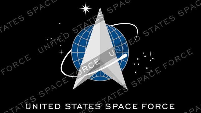 The Space Force’s current logo was definitely drawn up by a Trekkie. 