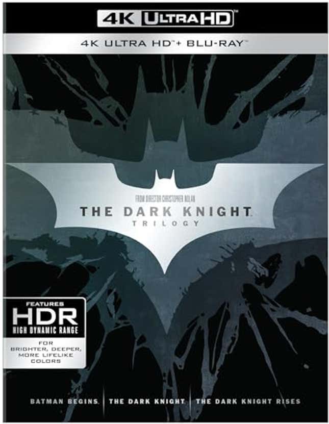 The Dark Knight Trilogy (4K Ultra HD + Blu-ray) [4K UHD], Now 52% Off