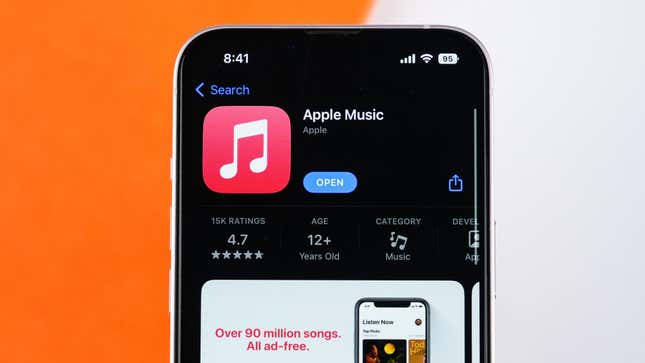 Apple Music on iPhone