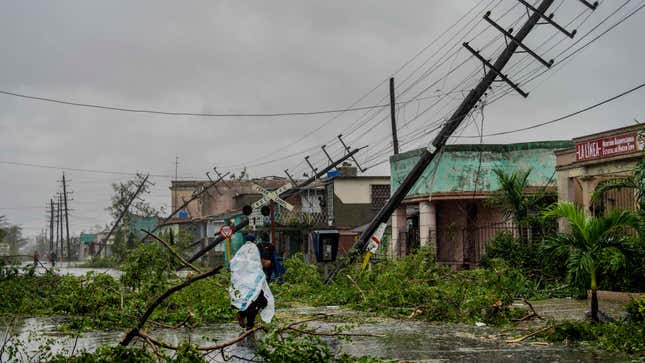Hurricane Ian hit Cuba early Tuesday morning. In its wake, the storm left significant infrastructure damage.