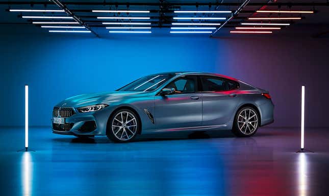 Image for article titled BMW 8 Series Gran Coupe Leaked Inside and Out