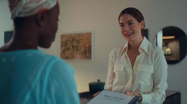Anna Diop and Michelle Monaghan in Nanny