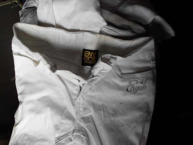 Image for article titled These are the clothing labels left behind in the Bangladesh factory fire that killed 112 workers