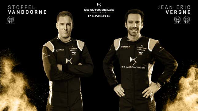 Image for article titled Formula E Champion Stoffel Vandoorne Joins DS Penske For 2023