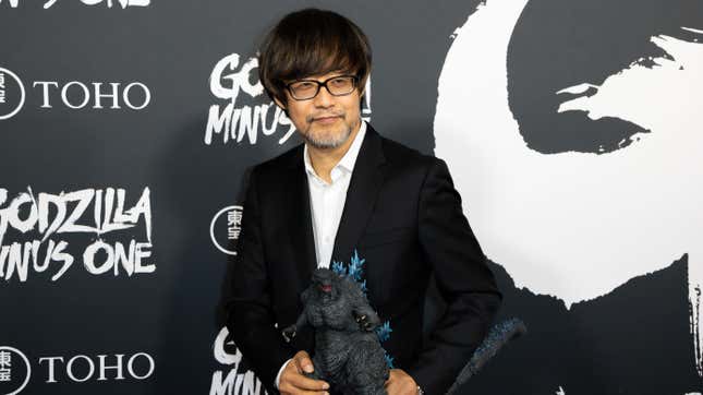 Regisseur Takashi Yamazaki bei der LA-Premiere von Godzilla Minus One 
