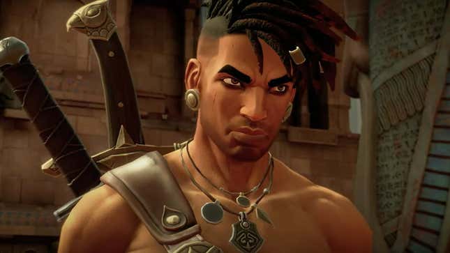A screenshot shows the new main character from Prince of Persia: The Lost Crown.
