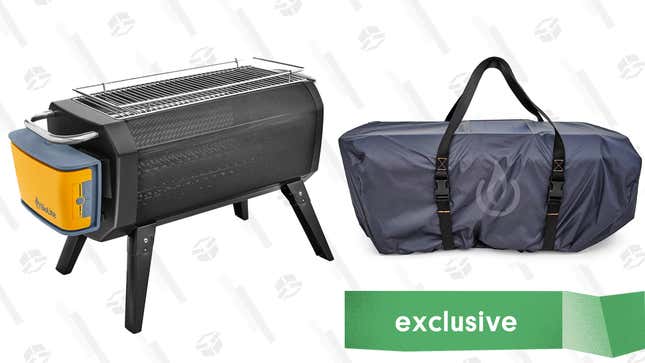 BioLite FirePit and Solar Carry Case | $200 | Amazon | Use the promo code KINJAFIRE