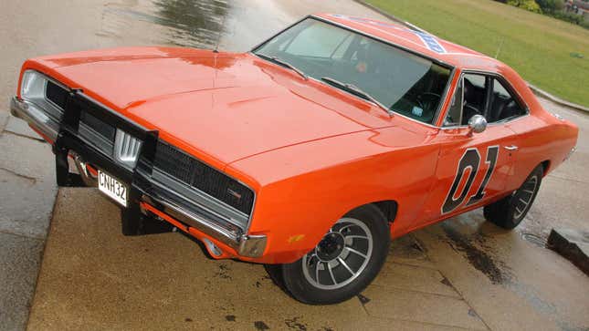 Una foto del general Lee de la película Los Dukes de Hazzard.