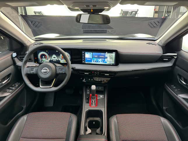 Interior of a 2025 Nissan Kicks