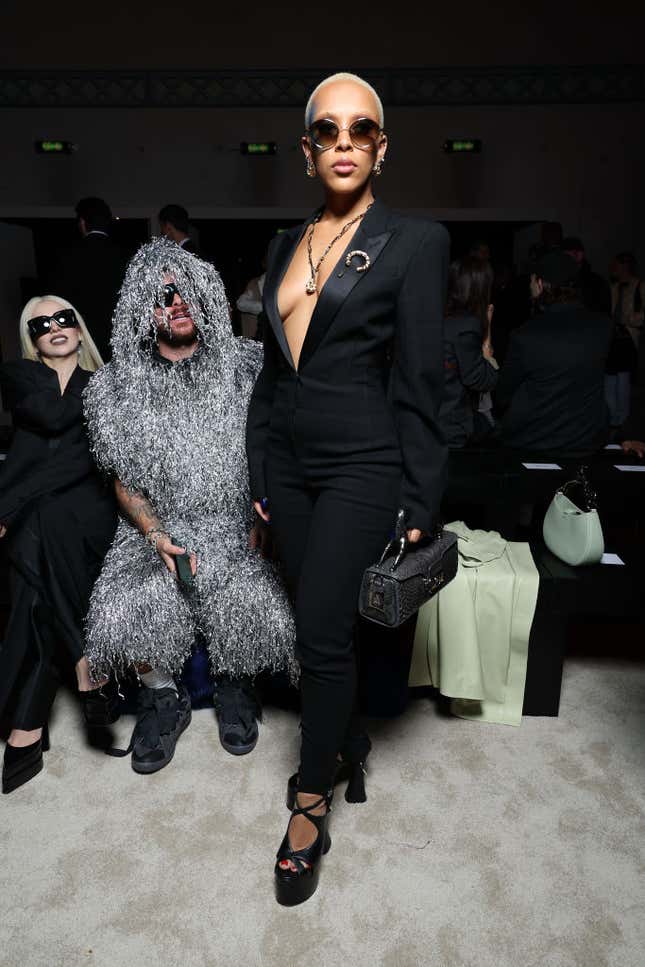 Image for article titled Black Celebs Who Showed Out at Paris Fashion Week [UPDATED]