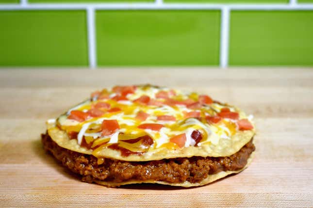 Taco Bell’s Mexican Pizza.