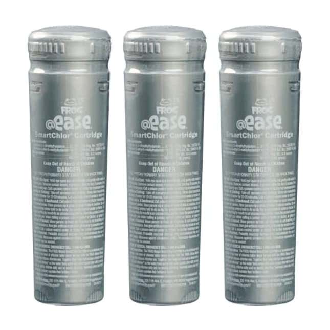 Image for article titled FROG @Ease in-Line SmartChlor Replacement Chlorine Cartridge 3-Pack for Marquis Spas, Now 14% Off