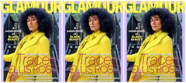 Image for article titled Proving She’s the Best Selfie-Taker in the Game, Tracee Ellis Ross Shot Her Own Magazine Cover—on Her iPhone