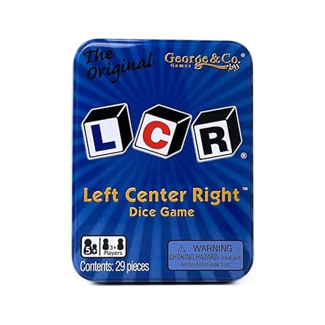 Image for article titled LCR® Left Center Right™ Dice Game, Now 12% Off