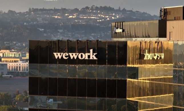 At its peak in 2019, WeWork was worth $47 billion. It filed for bankruptcy in November 2023.