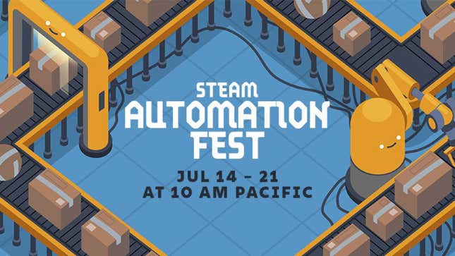 The logo for Steam Automation Fest.