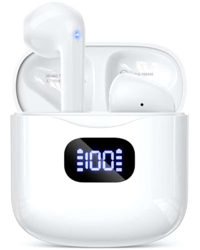 Image for article titled KTGEE Wireless Earbuds Bluetooth 5.3 Headphones, Now 75% Off