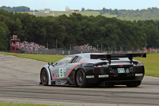 Image for article titled This Failed Rear-Wheel-Drive Lamborghini Murciélago Is An Endurance Racing Fever Dream