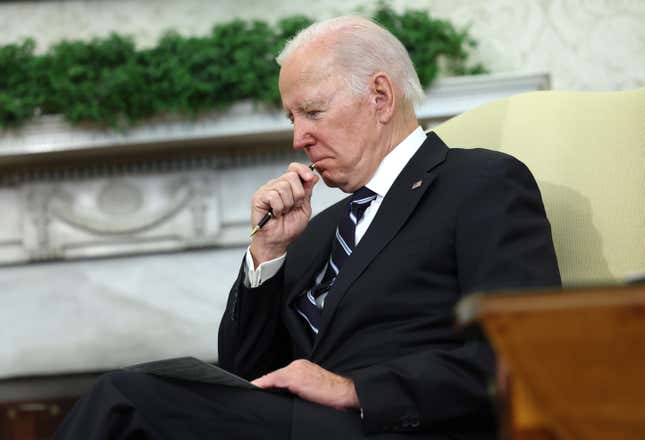 WASHINGTON, DC - JANUARY 13: U.S. President Joe Biden