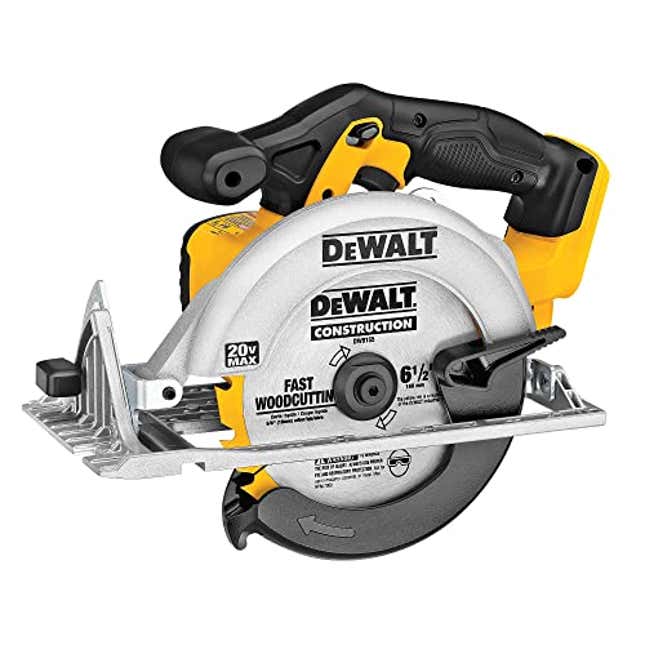 Image for article titled Take 38% Off the DEWALT 20V MAX Circular Saw Today