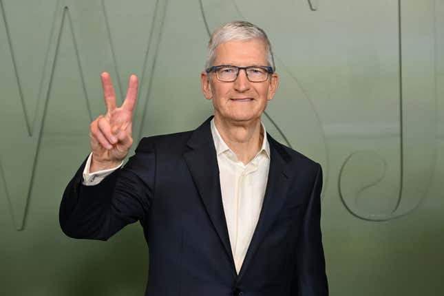 Tim Cook, PDG d’Apple