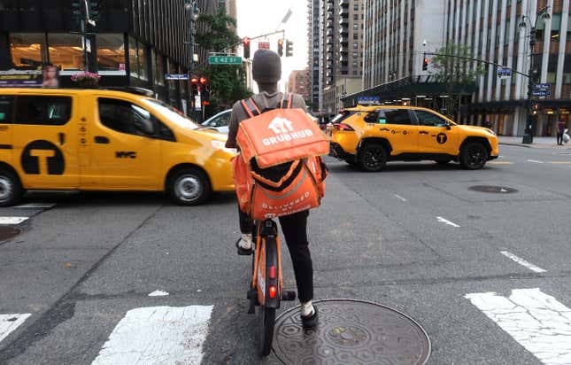 Grubhub bike fashion delivery reddit