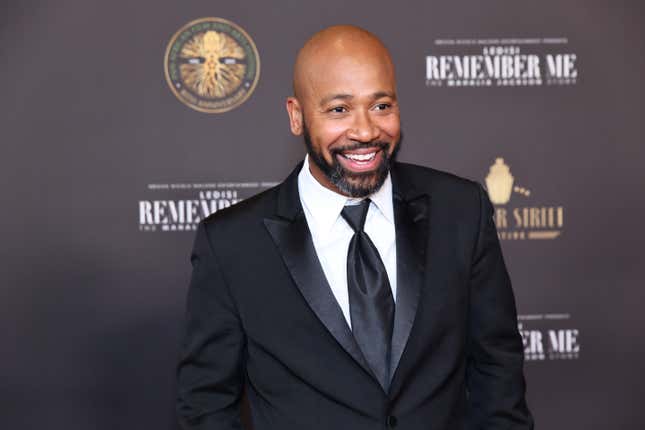 Columbus Short attends the 2022 Pan African Film &amp; Arts Festival - Opening Night Gala Premiere of “Remember Me, The Mahalia Jackson Story” at Directors Guild Of America on April 19, 2022 in Los Angeles, California.