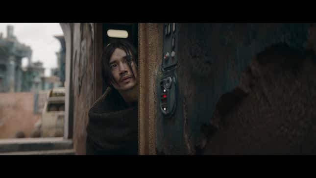 A screenshot from Disney's upcoming Star Wars show, The Acolyte.