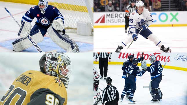 Image for article titled Maple Leafs have unexpected problem; Winnipeg surprises everyone; Hockey players &amp; psychologists?