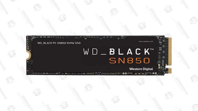 WD_Black 500GB NVMe SSD | $80 | Amazon