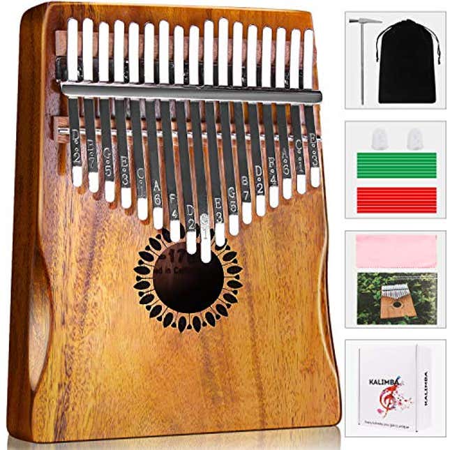 Image for article titled Discover the Exquisite Newlam Kalimba Thumb Piano, 40% Off Today