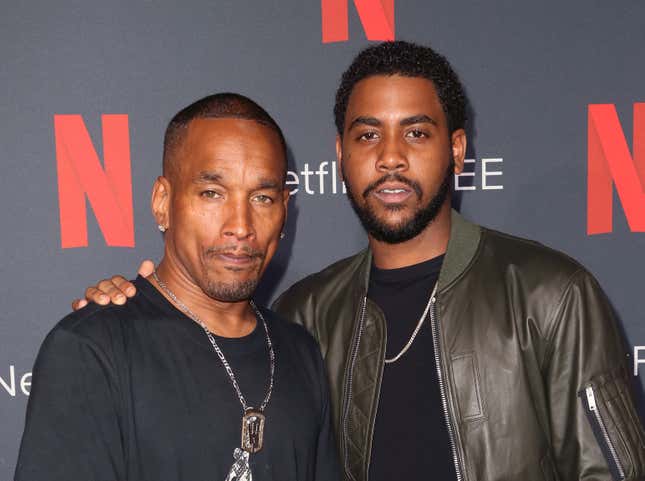 Korey Wise, left, and Jharrel Jerome, who portrays Wise, attend Netflix’s FYSEE event for “When They See Us” at Netflix FYSEE at Raleigh Studios on June 9, 2019, in Los Angeles.