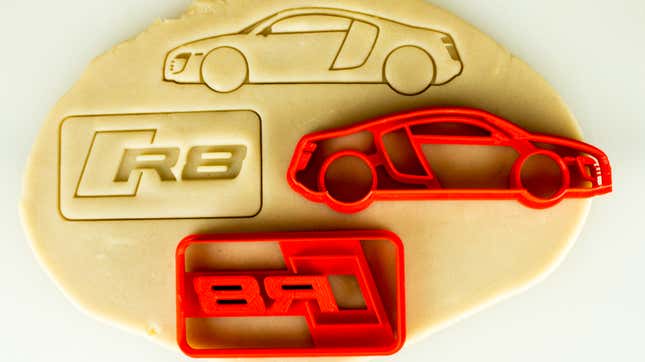 Image for article titled There&#39;s A Surprisingly Good Variety Of Car-Themed Cookie Cutters Available