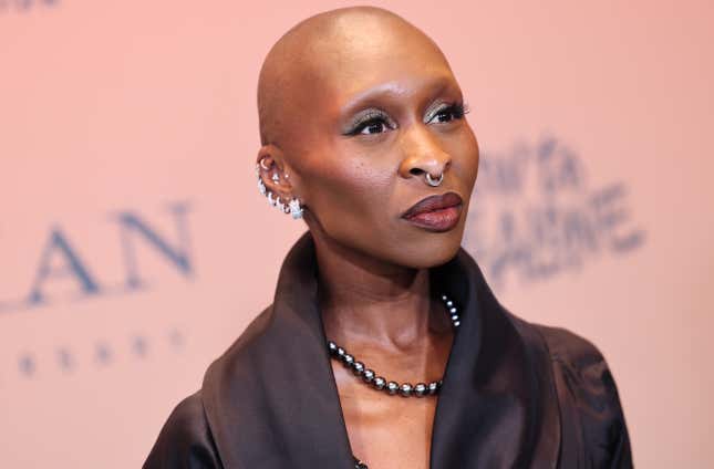 Cynthia Erivo nimmt am 9. Dezember 2024 an der 7. jährlichen Feier des schwarzen Kinos und Fernsehens der Critics Choice Association im Fairmont Century Plaza in Los Angeles, Kalifornien, teil.