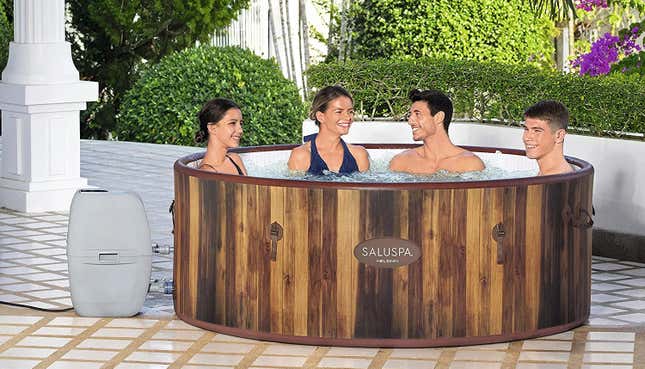 Bestway SaluSpa 71&quot; x 26&quot; Helsinki AirJet Inflatable Hot Tub | $600 | Amazon