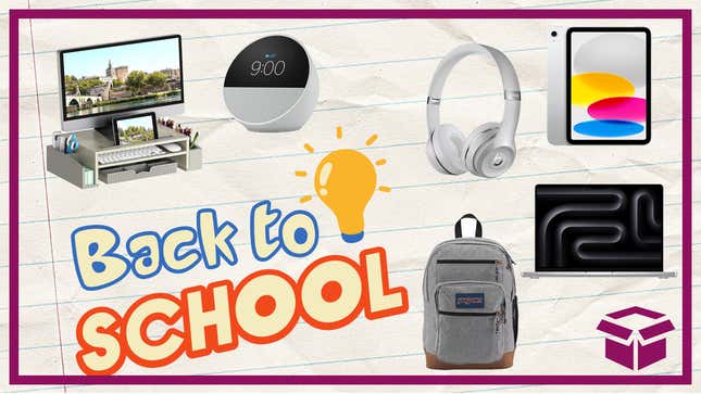Image for article titled The Best Back to School Deals From Amazon Early Prime Day and Target Circle Week