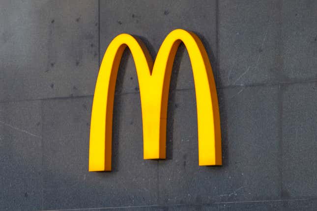 A McDonald’s in Lisbon, Portugal. 