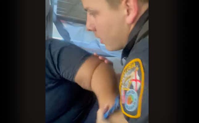 Image for article titled Dramatic Video Shows Black Mom Arrested in Own House for No ID While Son Watches in Horror