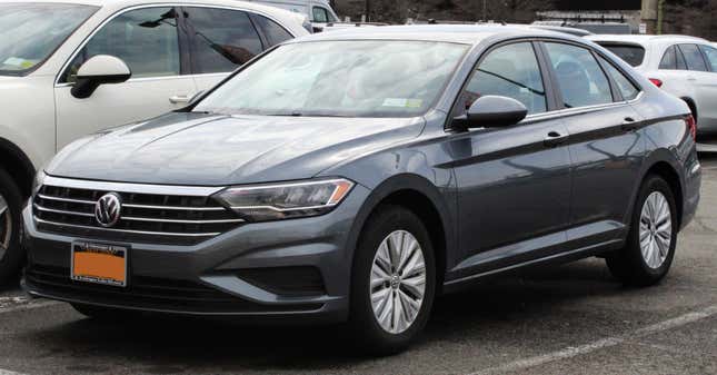 A 2019 Volkswagen Jetta photographed in Flushing, Queens, New York, USA