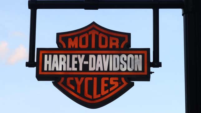 Harley-Davidson sign