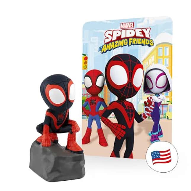 Image for article titled Tonies Spin Audio Play Character from Marvel Spidey and His Amazing Friends, Now 30% Off