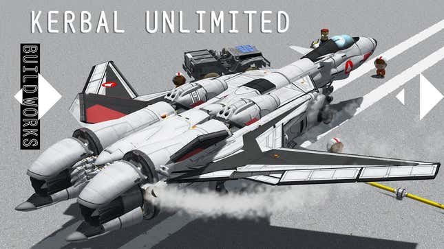 <i>Kerbal Space Program</i> Can Do Transforming <i>Macross </i>Fighters
