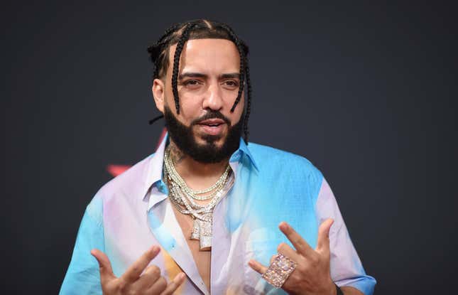 French Montana arrives at the BET Awards on Sunday, June 26, 2022, at the Microsoft Theater in Los Angeles.