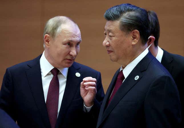 Image for article titled 🌏 Putin goes to China